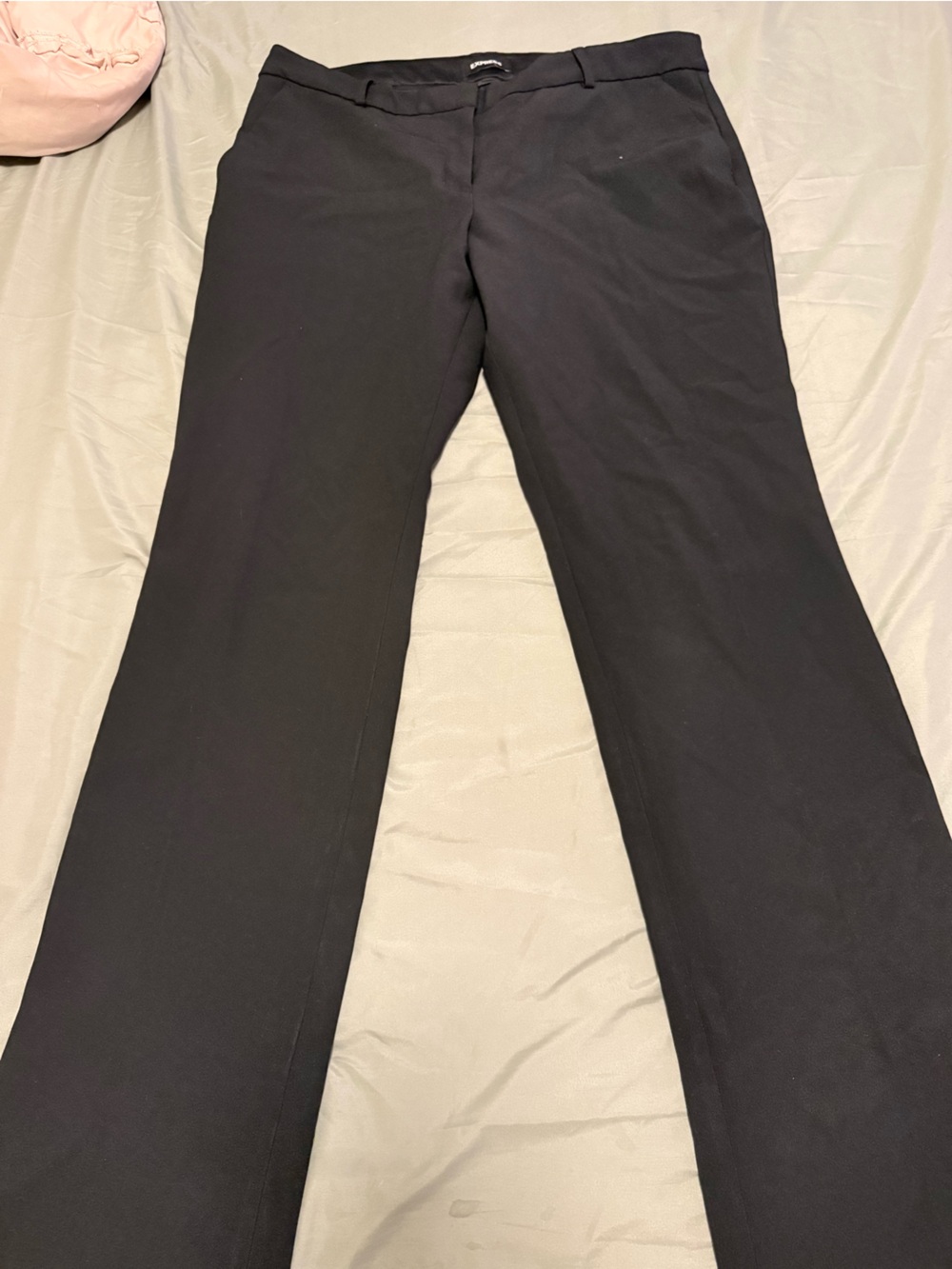 Express Black Boot-Cut Ponte Pants